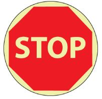 Glow Stop Sign